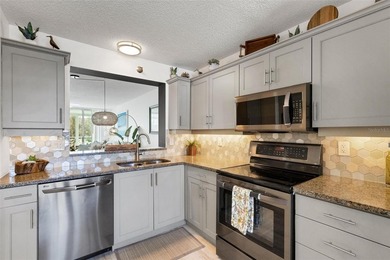 Rarely available golf course condo with an oversized private on Pinebrook/Ironwood Golf Course in Florida - for sale on GolfHomes.com, golf home, golf lot