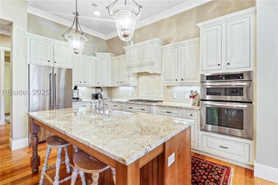 Experience the Lowcountry lifestyle in this custom-built home in on Oldfield Golf Club in South Carolina - for sale on GolfHomes.com, golf home, golf lot