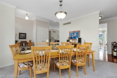 Welcome to 5504 Eagleview Court! This end-unit ranch condo is on Pine Knob Golf Club - Hawk in Michigan - for sale on GolfHomes.com, golf home, golf lot
