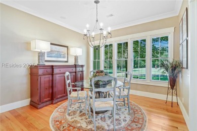 Experience the Lowcountry lifestyle in this custom-built home in on Oldfield Golf Club in South Carolina - for sale on GolfHomes.com, golf home, golf lot