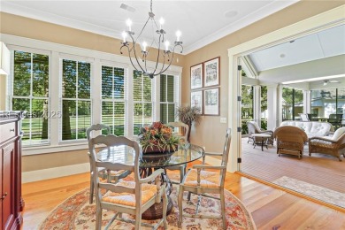 Experience the Lowcountry lifestyle in this custom-built home in on Oldfield Golf Club in South Carolina - for sale on GolfHomes.com, golf home, golf lot