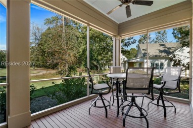 Experience the Lowcountry lifestyle in this custom-built home in on Oldfield Golf Club in South Carolina - for sale on GolfHomes.com, golf home, golf lot