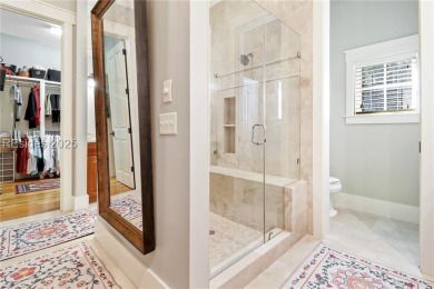 Experience the Lowcountry lifestyle in this custom-built home in on Oldfield Golf Club in South Carolina - for sale on GolfHomes.com, golf home, golf lot
