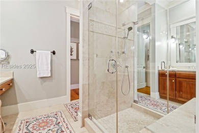 Experience the Lowcountry lifestyle in this custom-built home in on Oldfield Golf Club in South Carolina - for sale on GolfHomes.com, golf home, golf lot