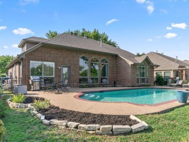 Situated on the 16th tee box of The Golf Club at Fossil Creek on The Golf Club at Fossil Creek in Texas - for sale on GolfHomes.com, golf home, golf lot