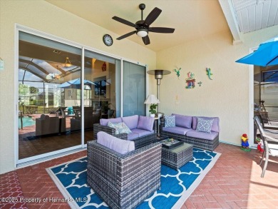 Beautiful 2004 Addison Sandhill Crane pool home situated on a on Glen Lakes Country Club in Florida - for sale on GolfHomes.com, golf home, golf lot