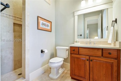 Experience the Lowcountry lifestyle in this custom-built home in on Oldfield Golf Club in South Carolina - for sale on GolfHomes.com, golf home, golf lot