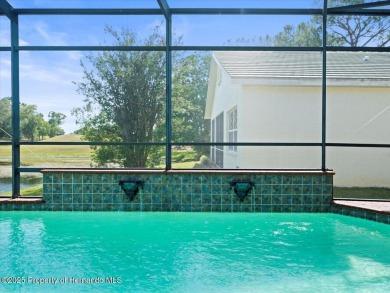 Beautiful 2004 Addison Sandhill Crane pool home situated on a on Glen Lakes Country Club in Florida - for sale on GolfHomes.com, golf home, golf lot
