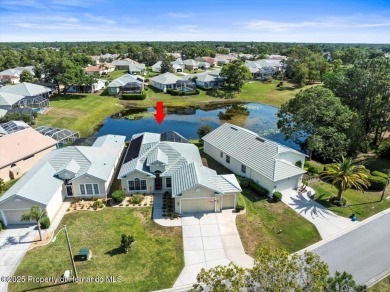 Beautiful 2004 Addison Sandhill Crane pool home situated on a on Glen Lakes Country Club in Florida - for sale on GolfHomes.com, golf home, golf lot