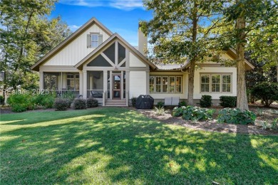 Experience the Lowcountry lifestyle in this custom-built home in on Oldfield Golf Club in South Carolina - for sale on GolfHomes.com, golf home, golf lot