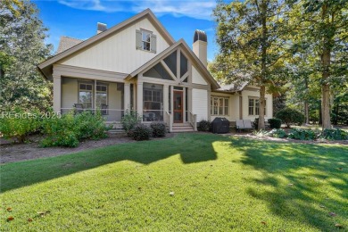 Experience the Lowcountry lifestyle in this custom-built home in on Oldfield Golf Club in South Carolina - for sale on GolfHomes.com, golf home, golf lot