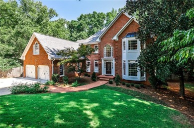 This elegantly updated residence offers refined living in on Horseshoe Bend Country Club in Georgia - for sale on GolfHomes.com, golf home, golf lot