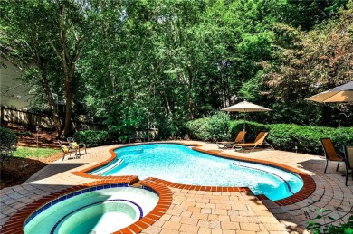 This elegantly updated residence offers refined living in on Horseshoe Bend Country Club in Georgia - for sale on GolfHomes.com, golf home, golf lot