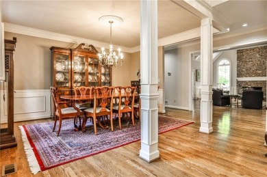 This elegantly updated residence offers refined living in on Horseshoe Bend Country Club in Georgia - for sale on GolfHomes.com, golf home, golf lot