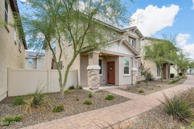 This pristine, modern 3-bed, 3-bath home sits on a quiet street on Trilogy Golf Club At Vistancia in Arizona - for sale on GolfHomes.com, golf home, golf lot