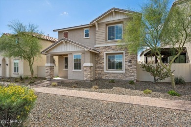 This pristine, modern 3-bed, 3-bath home sits on a quiet street on Trilogy Golf Club At Vistancia in Arizona - for sale on GolfHomes.com, golf home, golf lot
