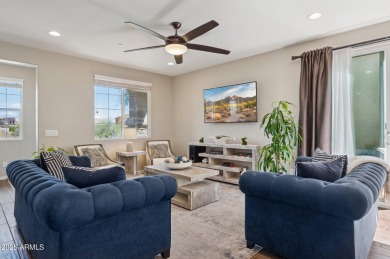 This pristine, modern 3-bed, 3-bath home sits on a quiet street on Trilogy Golf Club At Vistancia in Arizona - for sale on GolfHomes.com, golf home, golf lot