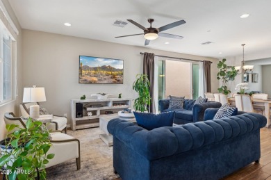 This pristine, modern 3-bed, 3-bath home sits on a quiet street on Trilogy Golf Club At Vistancia in Arizona - for sale on GolfHomes.com, golf home, golf lot