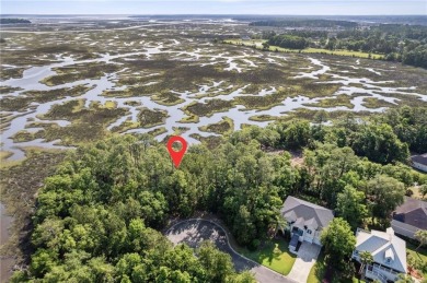Stunning marsh front lot with water views located in the Laurel on Laurel Island Links in Georgia - for sale on GolfHomes.com, golf home, golf lot