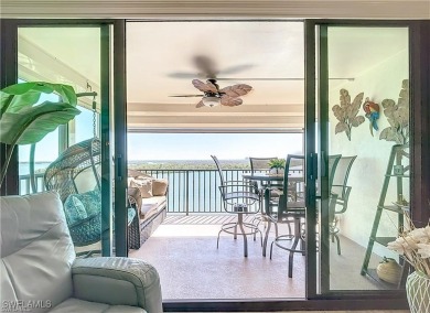 Enjoy Wide Open Unobstructed Bay Views from your 6th floor on Fort Myers Beach and Golf Club in Florida - for sale on GolfHomes.com, golf home, golf lot