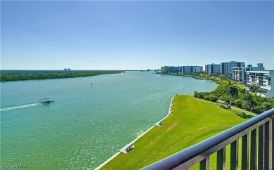 Enjoy Wide Open Unobstructed Bay Views from your 6th floor on Fort Myers Beach and Golf Club in Florida - for sale on GolfHomes.com, golf home, golf lot