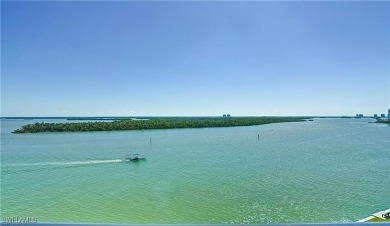 Enjoy Wide Open Unobstructed Bay Views from your 6th floor on Fort Myers Beach and Golf Club in Florida - for sale on GolfHomes.com, golf home, golf lot