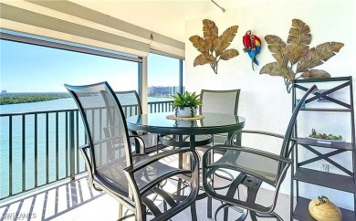 Enjoy Wide Open Unobstructed Bay Views from your 6th floor on Fort Myers Beach and Golf Club in Florida - for sale on GolfHomes.com, golf home, golf lot