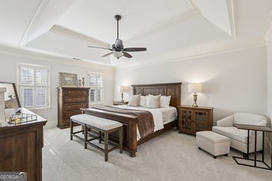 Tucked away on a quiet cul-de-sac just steps from the golf on Horseshoe Bend Country Club in Georgia - for sale on GolfHomes.com, golf home, golf lot