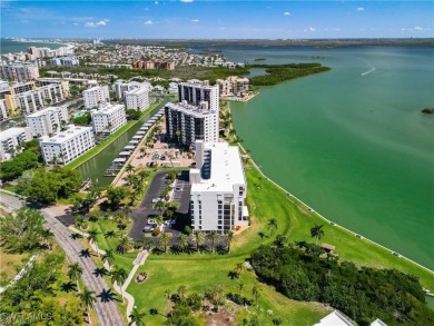 Enjoy Wide Open Unobstructed Bay Views from your 6th floor on Fort Myers Beach and Golf Club in Florida - for sale on GolfHomes.com, golf home, golf lot