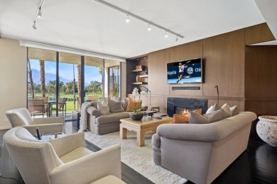 Upon entering this beautifully two-bedroom, two-bath condo on Desert Island Golf and Country Club in California - for sale on GolfHomes.com, golf home, golf lot