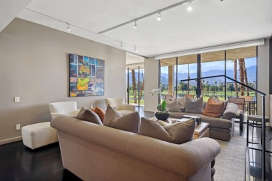 Upon entering this beautifully two-bedroom, two-bath condo on Desert Island Golf and Country Club in California - for sale on GolfHomes.com, golf home, golf lot