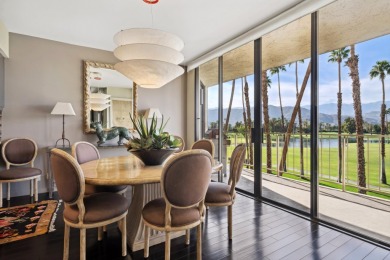 Upon entering this beautifully two-bedroom, two-bath condo on Desert Island Golf and Country Club in California - for sale on GolfHomes.com, golf home, golf lot