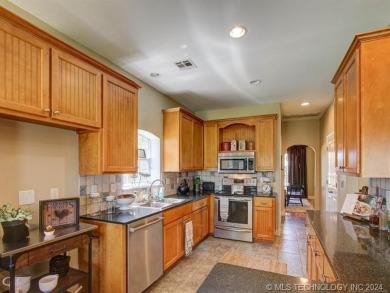 Looking for space? Check out this home on the 7th hole in on Bailey Ranch Golf Club in Oklahoma - for sale on GolfHomes.com, golf home, golf lot