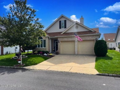 Step into effortless living in this move-in ready, meticulously on Greenbriar At Whittingham in New Jersey - for sale on GolfHomes.com, golf home, golf lot