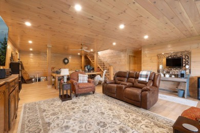 This Luxury Upscale Custom Lakefront Log  Stone Home invites you on Tellico Village -The Links At Kahite Golf Course in Tennessee - for sale on GolfHomes.com, golf home, golf lot