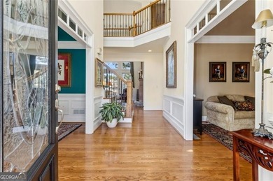 Welcome to a meticulously maintained 6 Bedroom, 5 Bathroom home on Hamilton Mill Golf Club in Georgia - for sale on GolfHomes.com, golf home, golf lot