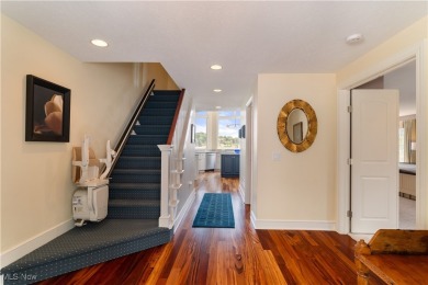 Live the lakefront dream at this exceptional 4-bedroom, 5.5-bath on Lake Mohawk Golf Club in Ohio - for sale on GolfHomes.com, golf home, golf lot