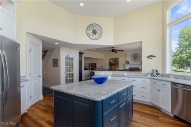 Live the lakefront dream at this exceptional 4-bedroom, 5.5-bath on Lake Mohawk Golf Club in Ohio - for sale on GolfHomes.com, golf home, golf lot