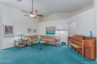 Welcome to this beautifully maintained 3-bedroom, 2-bathroom on Arrowhead Country Club in Arizona - for sale on GolfHomes.com, golf home, golf lot