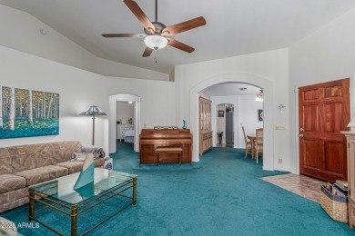 Welcome to this beautifully maintained 3-bedroom, 2-bathroom on Arrowhead Country Club in Arizona - for sale on GolfHomes.com, golf home, golf lot