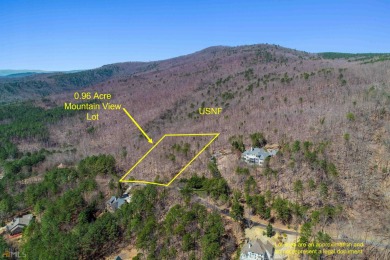 1 Acre Lot with Long Range Mountain Views and a boundary with US on The Orchard Golf and Country Club in Georgia - for sale on GolfHomes.com, golf home, golf lot