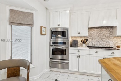 A 2025 chef's kitchen remodel & Calibogue Sound views from the on Harbour Town Golf Links in South Carolina - for sale on GolfHomes.com, golf home, golf lot