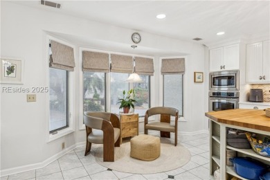 A 2025 chef's kitchen remodel & Calibogue Sound views from the on Harbour Town Golf Links in South Carolina - for sale on GolfHomes.com, golf home, golf lot