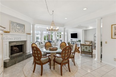 A 2025 chef's kitchen remodel & Calibogue Sound views from the on Harbour Town Golf Links in South Carolina - for sale on GolfHomes.com, golf home, golf lot
