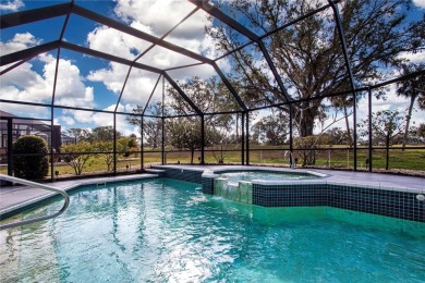 One or more photo(s) has been virtually staged. Fabulous pool on Caloosa Greens Executive Golf Course in Florida - for sale on GolfHomes.com, golf home, golf lot