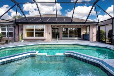 One or more photo(s) has been virtually staged. Fabulous pool on Caloosa Greens Executive Golf Course in Florida - for sale on GolfHomes.com, golf home, golf lot