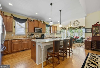 Custom Bulit Craftsman Ranch Over a Full Walk-out Terrace Level on The Highlands Course at Lake Arrowhead in Georgia - for sale on GolfHomes.com, golf home, golf lot