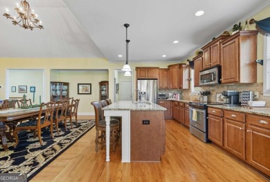 Custom Bulit Craftsman Ranch Over a Full Walk-out Terrace Level on The Highlands Course at Lake Arrowhead in Georgia - for sale on GolfHomes.com, golf home, golf lot