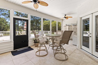 Situated on a spacious 1/2 acre lot boasting 177 ft of lake on Santa Rosa Golf and Beach Club in Florida - for sale on GolfHomes.com, golf home, golf lot