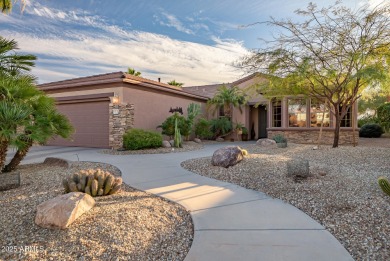 Perfectly situated on the 7th hole of the Granite Falls North on Sun City Grand Golf Couse and Club in Arizona - for sale on GolfHomes.com, golf home, golf lot